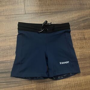 Bandit Navy Athletic Shorts 5” inseam. Small